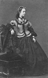 Porträt der Komödiantin Adamoli